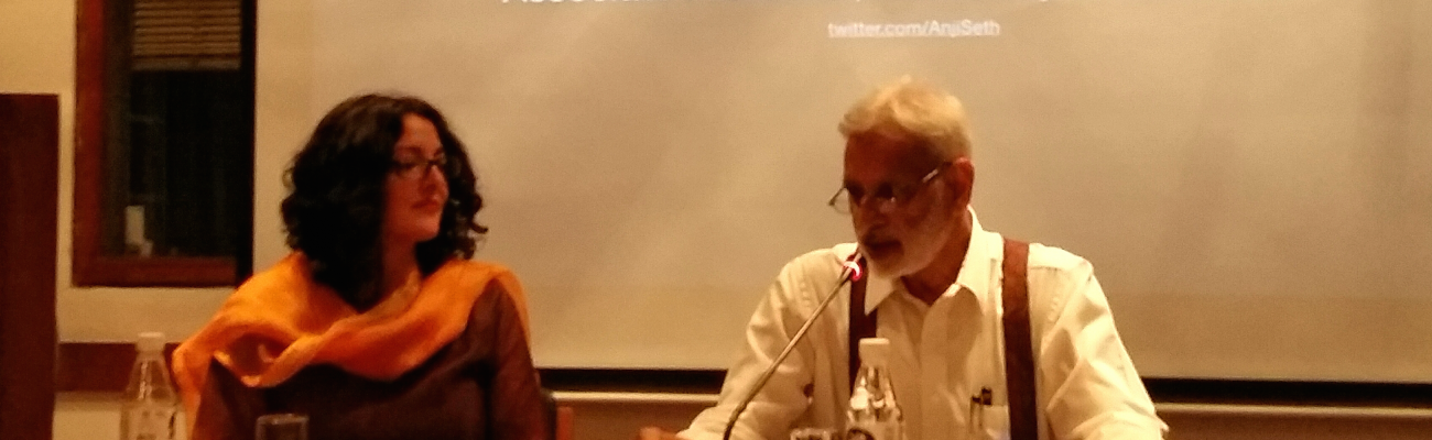 Anji Seth Speaks at IIC, New Delhi